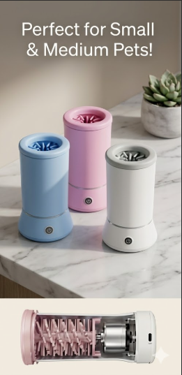 Automatic Dog Paw Cleaner - Portable Pet Paw Washer